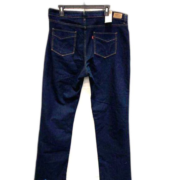 Levi's 512 Perfectly Slimming Dark Wash Jeans - Size 22 - NWT - Picture 2 of 4